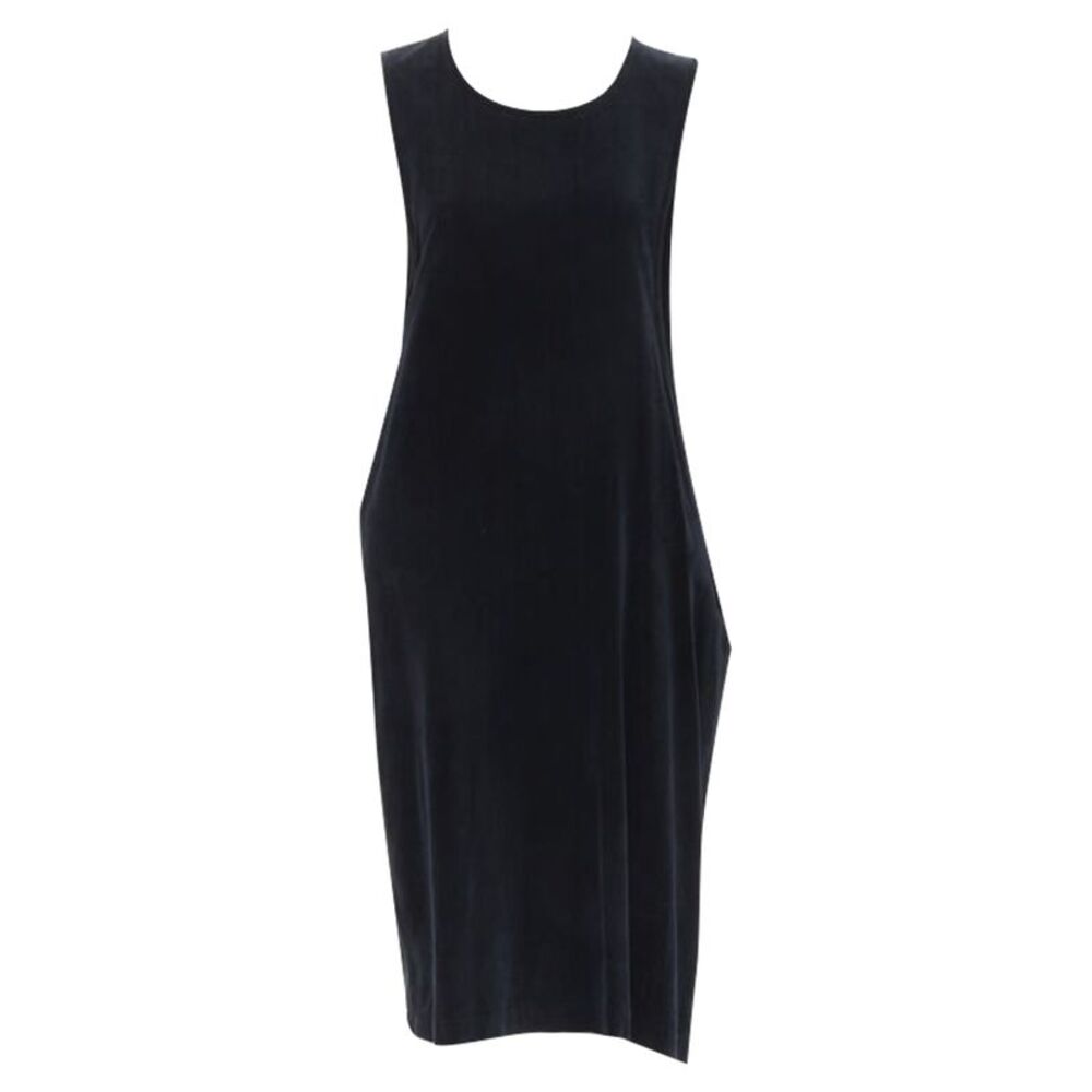 Comme Des Garcons Velvet Asymmetric Dress